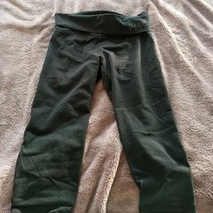VS PINK black crop leggings Small